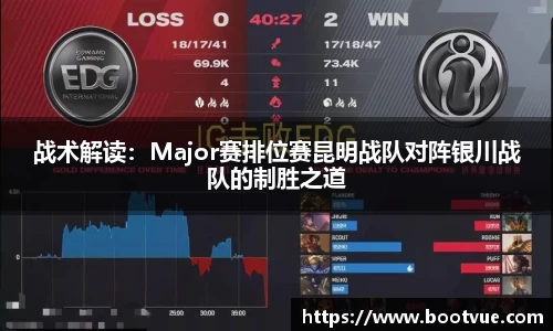 战术解读：Major赛排位赛昆明战队对阵银川战队的制胜之道
